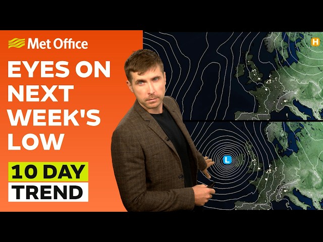 10 Day Trend 23/09/2026 – How unsettled will it be? – Met Office weather forecast UK