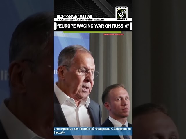 Russia’s Lavrov says Europe is waging war on Russia | Ukraine War