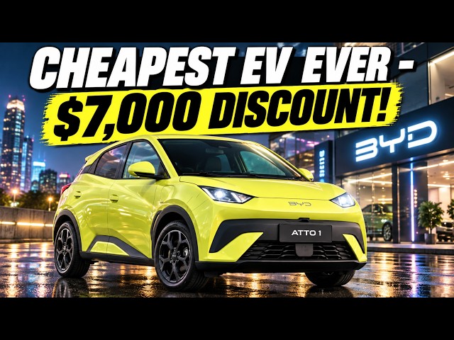 BYD Atto 1 Now Costs Almost The Same In Australia As In China – $19,990 AUD ($14,300 USD)