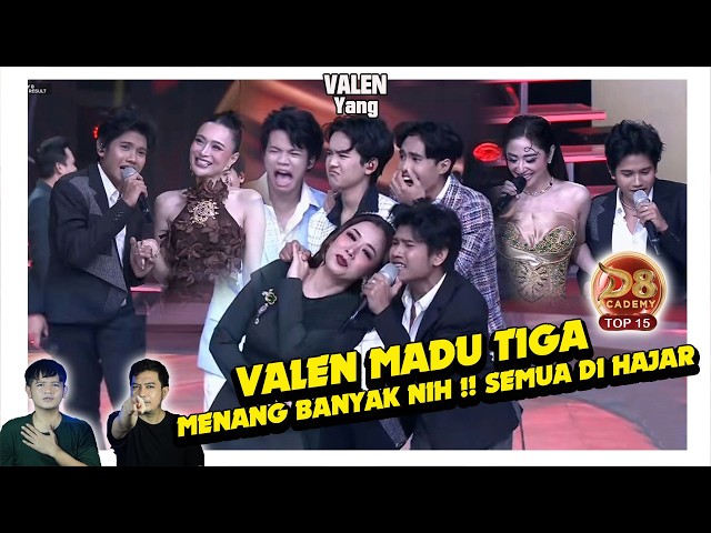Valen hits the jackpot! He's got Wika, Depe, & Soimah. A three-way honey moon?