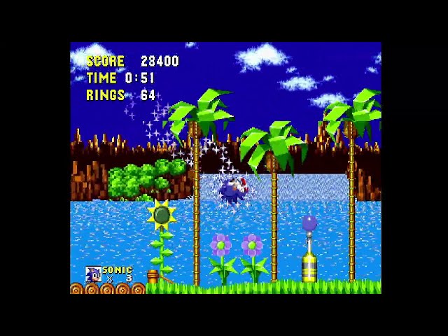 Sonic 1 (PS1 Port) - Green Hill Zone