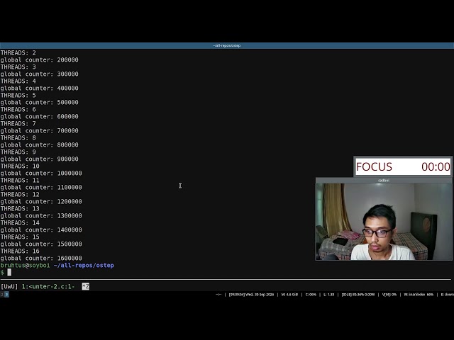 Live study: read along book "Operating Systems: Three Easy Pieces" (Part 210)