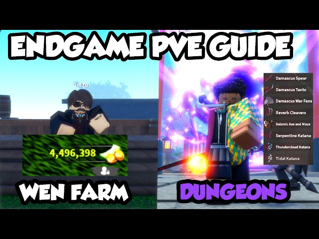 [Slayers 2] The Ultimate ENDGAME PROGRESSION Guide (Dungeons, Wen & More)