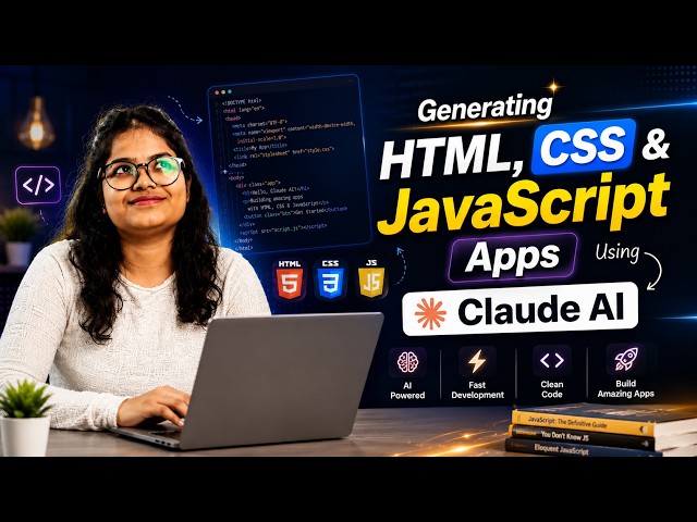 Build HTML, CSS & JavaScript Apps with Claude AI | 2026 Tutorial