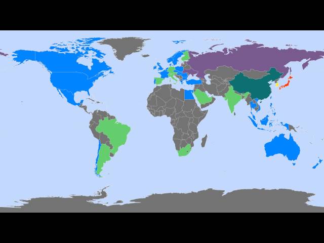 [360° visualization] Most popular Android communication apps by the countries from 2013 to 2016