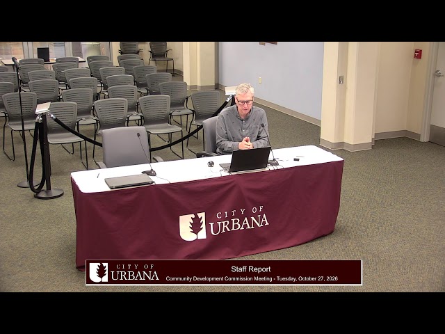 Community Development Commission Meeting