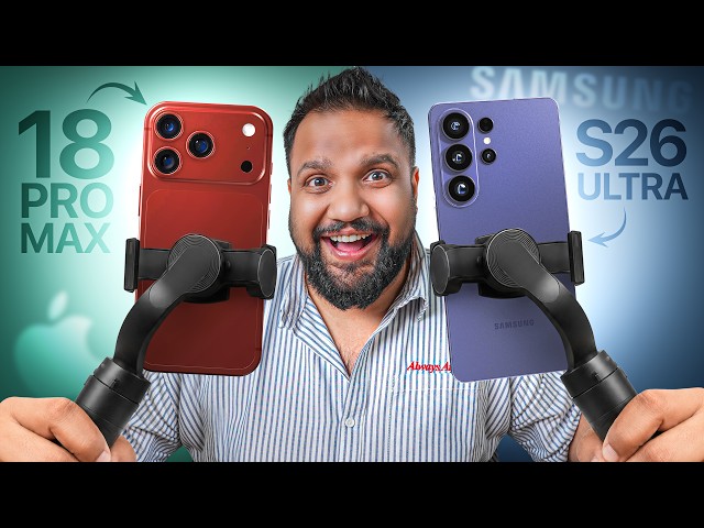 iPhone 18 Pro Max vs Galaxy S26 Ultra Camera Test - Samsung Wasn’t Ready for This!