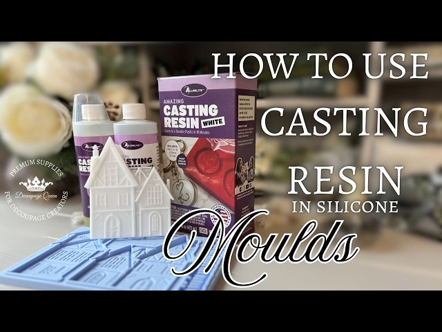 How to use Alumilite Amazing Casting Resin in Silicone Moulds | Tutorial