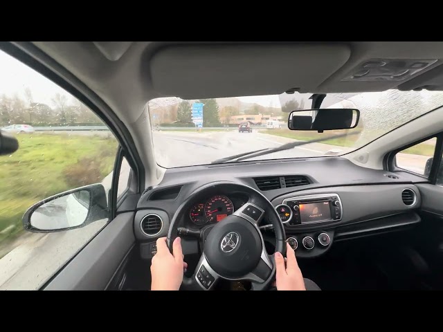 Test Drive POV: TOYOTA YARIS (2012) 1.4d 90HP