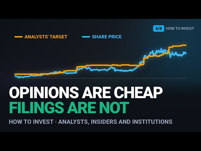 What Analysts and Insiders Are Actually Telling You