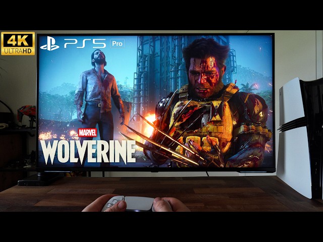 Marvel's Wolverine - PS5 Pro | Samsung Odyssey Neo G7 43" 144" | POV Gameplay