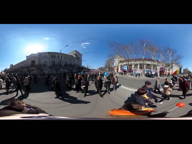 Marșul UNIRII din Chișinău în #360 grade