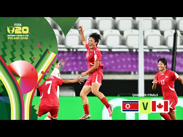 DPR KOREA ADVANCES TO THE SEMI-FINALS | FIFA U-20 Women's World Cup 2026™ Highlights