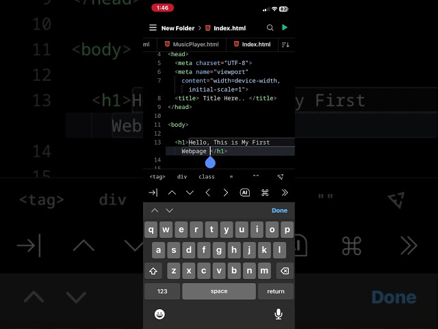 SPCK Code Editor Complete Guide 🔥 | Code & Run HTML on Android & iOS | Best Mobile Code Editor