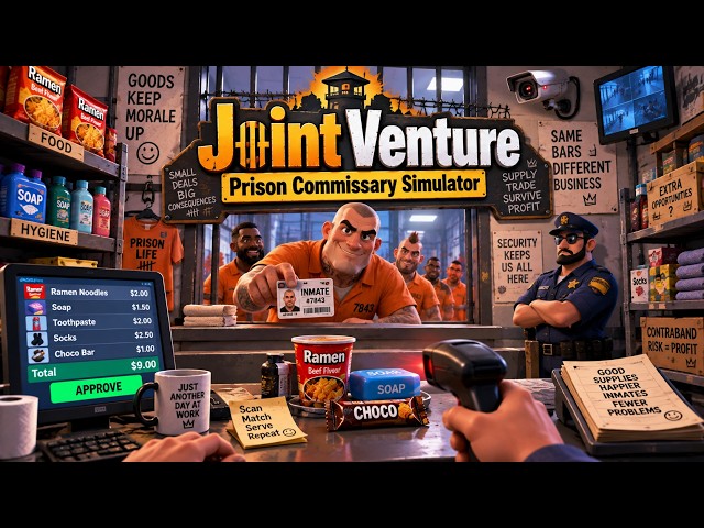 Joint Venture: Prison Commissary Simulator Demo - No Commentary