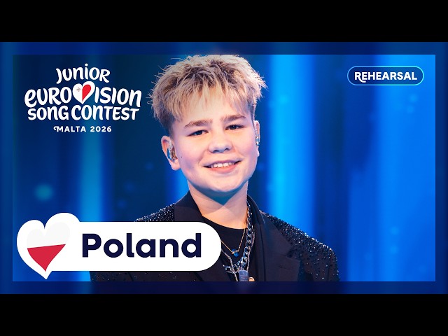 Wiktor Sas - Gravity | Poland 🇵🇱 | Rehearsal Clip | Junior Eurovision Song Contest 2026