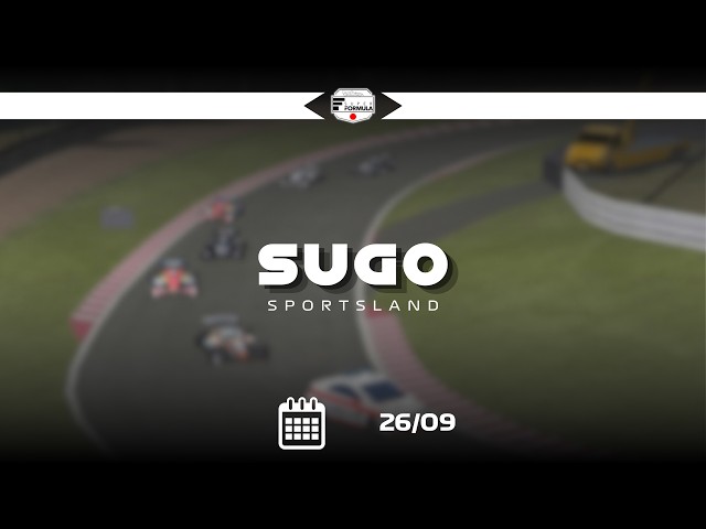 🏁 SFF 2026 — 5ª Etapa | Super Formula rFactor | Sportsland SUGO
