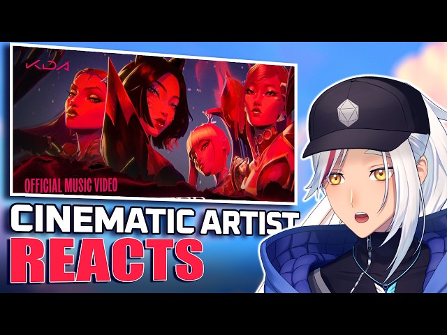 CINEMATIC ARTIST Reacts To K/DA - FIRESTARTER | League of Legends