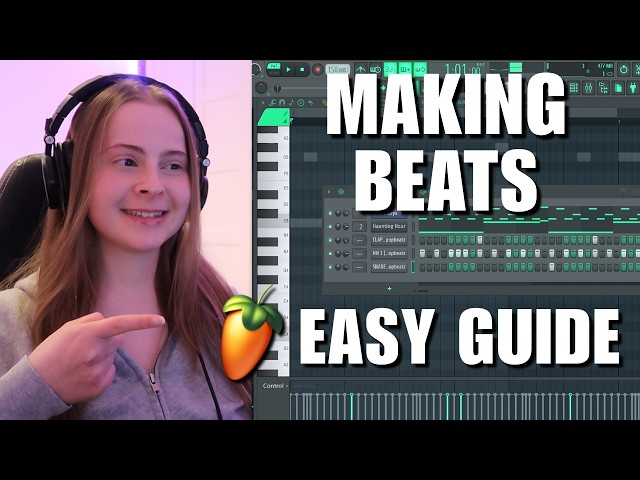 How To Make Beats For BEGINNERS (FL Studio)
