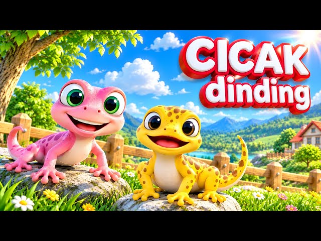 Cicak Cicak Di Dinding Terbaru - Lagu Anak Anak Indonesia - Lagu Kids Cartoon