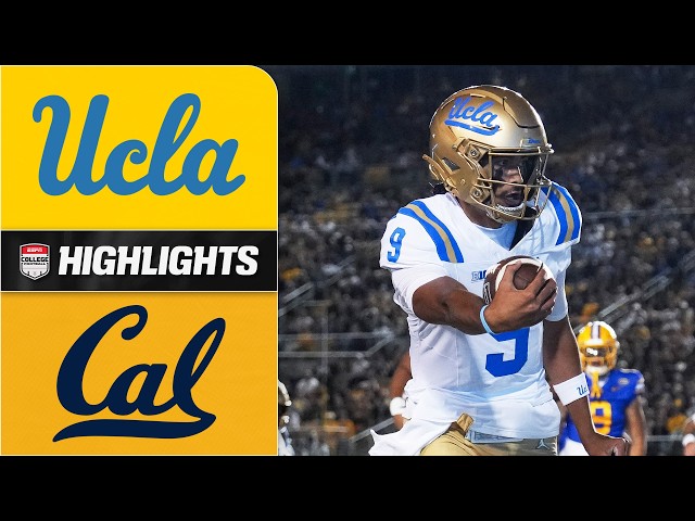 UCLA Bruins vs. California Golden Bears | Full Game Highlights | ESPN College Football