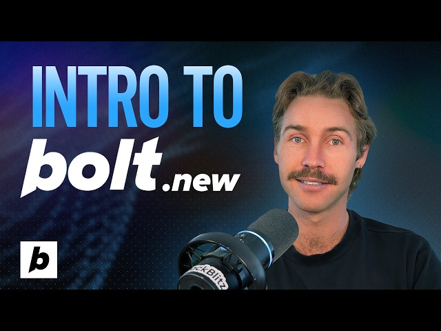 What Is Bolt.new? Build Full Stack Apps From a Simple Prompt