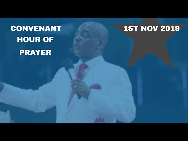 Domi stream covenant hour of prayer|1st November 2019