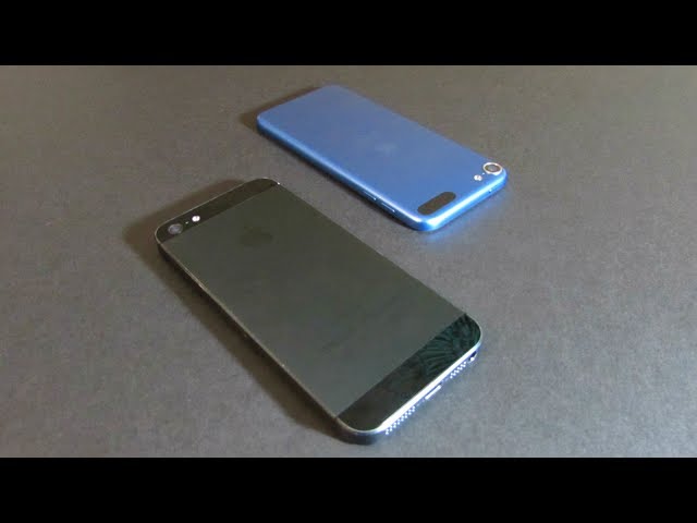 COMPARISON - iPod touch 6th Generation vs. iPhone 5 | TrevorM
