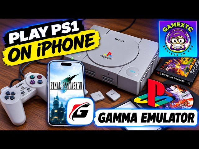 Gamma PS1 Emulator Setup (Play PS1 Games in HD on iPad or iPhone) 2026