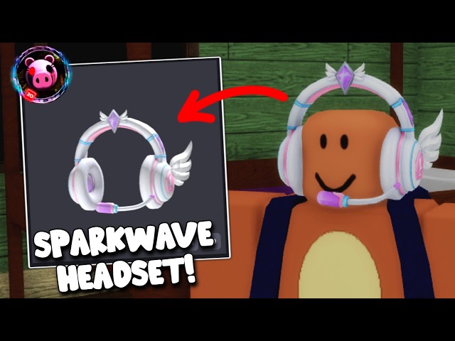 How to get SPARKWAVE HEADSET Prize (Secret Event Badge!) in PIGGY!