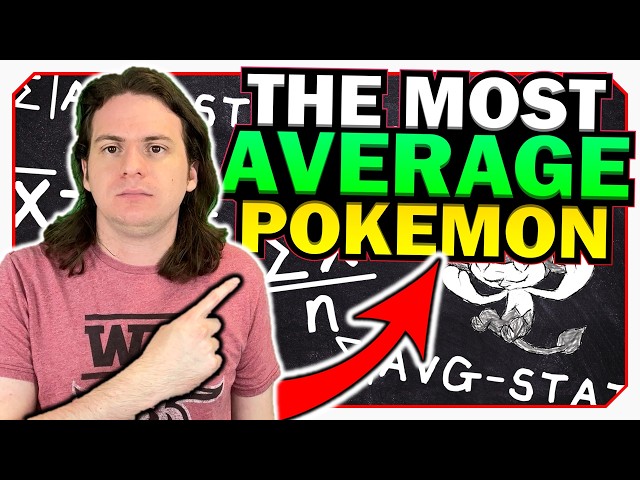 Who is STATISTICALLY the Most AVERAGE Pokémon?