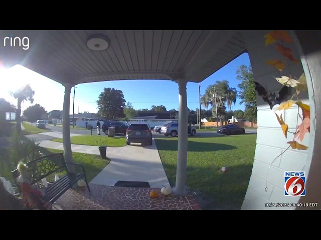Ring camera captures heavy law enforcement presence in Kissimmee mayor's neighborhood