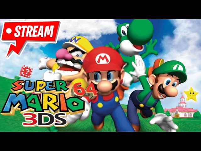 Can I 100% Complete Super Mario 64 DS? #envtuber #livestream