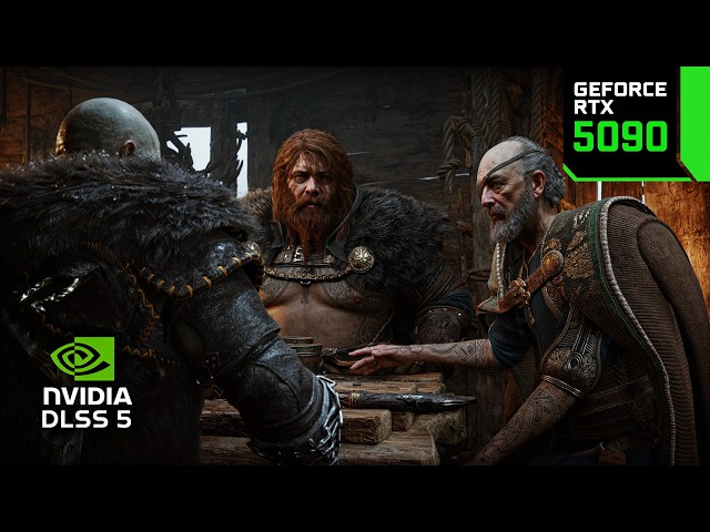 KRATOS против THOR — Эпическая битва с двойным DLSS 5 (RTX 5090 32 ГБ) 4K DLAA
