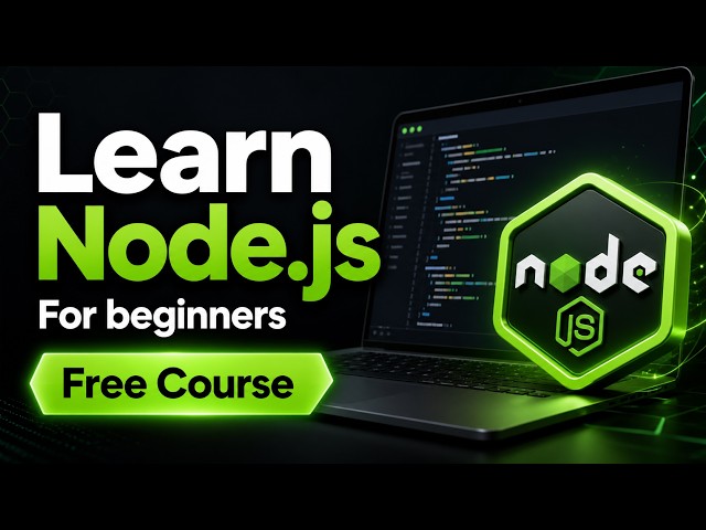 Node.js Full Course for Beginners – Build & Deploy a REST API