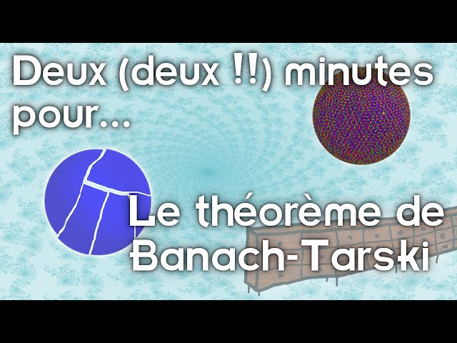 Two (two!) minutes for the Banach-Tarski theorem