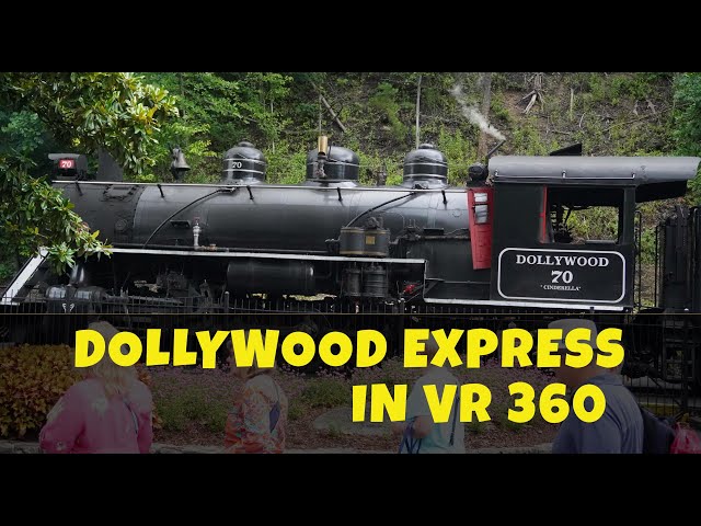 Dollywood Express Train Ride in VR 360