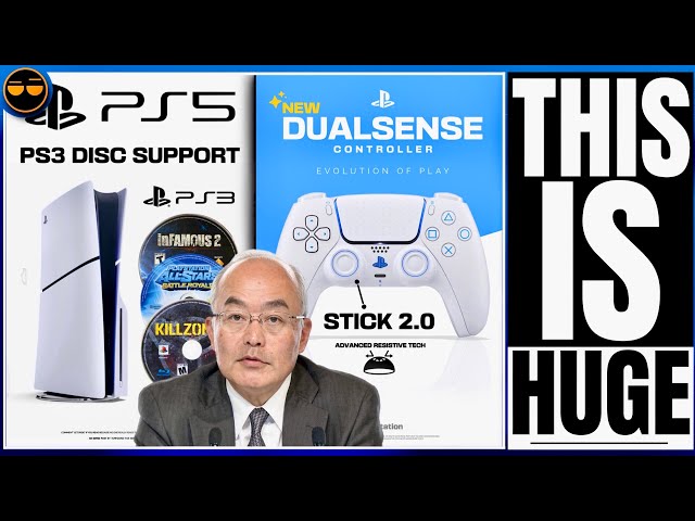 PLAYSTATION 5 - NEW PS3 DISC SUPPORT on PS5 is COMING !? -This is INSANE / NEW DUALSENSE  & STICKS?…