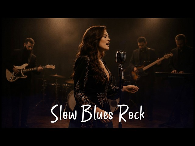 Janis Joplin, Led Zeppelin, Etta James, Amy Winehouse Style 🎸 Slow Blues Rock Guitar Riffs