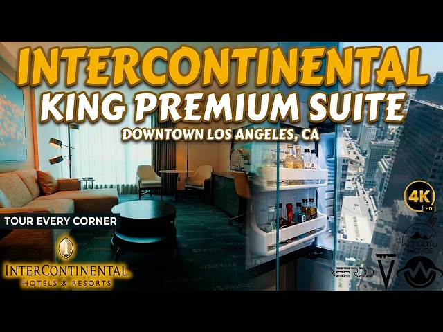 King Bedroom Suite Intercontinental DTLA | Tour Every Corner