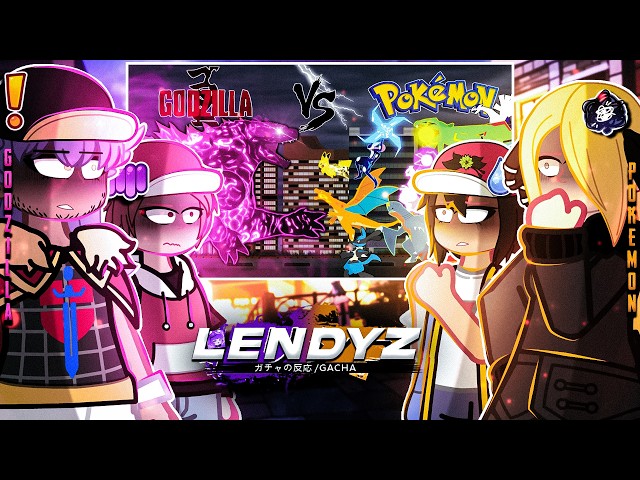 🐲⏱️🌌Pokémon Champions React To Godzilla Vs. Pokémon | Gacha React 🇧🇷/🇺🇸