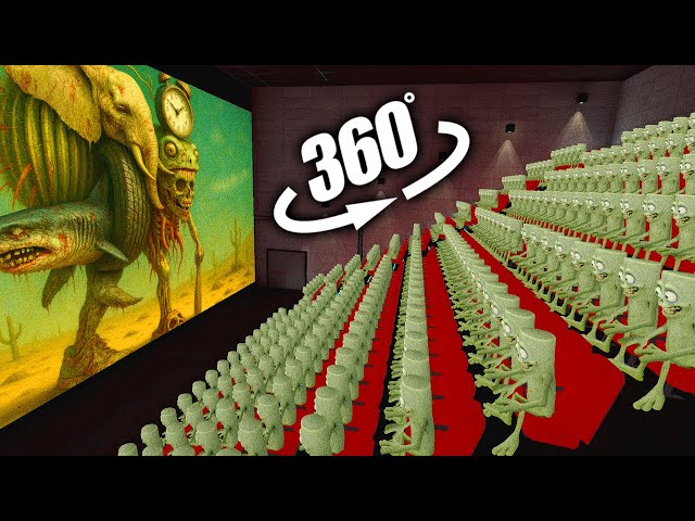360° VR BRAINROT ZOMBIE | Cinema Hall