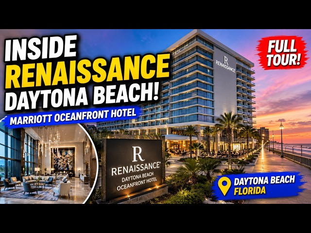 Luxury Oceanfront Hotel in Daytona Beach! | Full Walking Tour