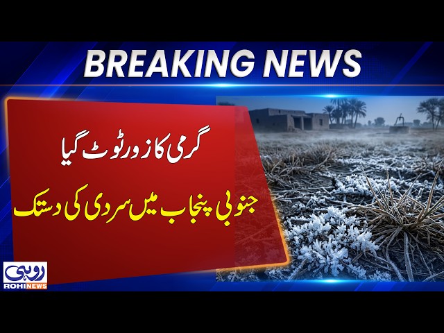 Weather Takes a Turn | Coldest Night of the Season Recorded in South Punjab | Breaking News | Rohi