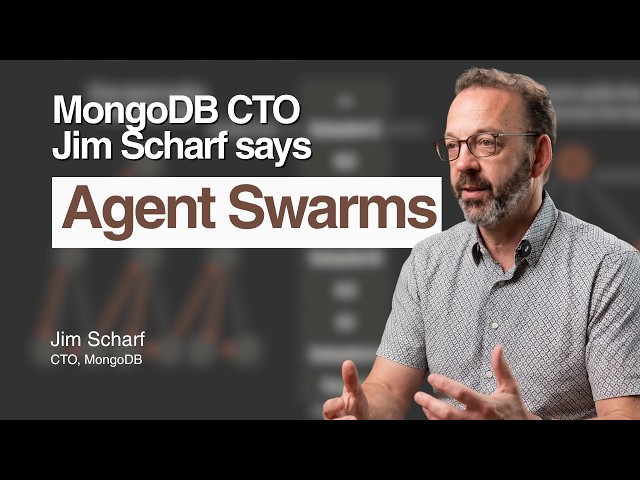 Why Agent Swarms Will Break Traditional Databases | Jim Scharf