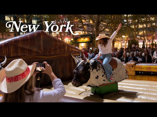 NYC LIVE: Bryant Park Goes Country 🤠 Live Music in Midtown Manhattan