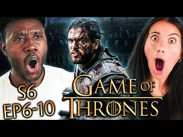 Game of Thrones Season 6 Episodes 6, 7, 8, 9 & 10 Reaction – First Time Watching – Review