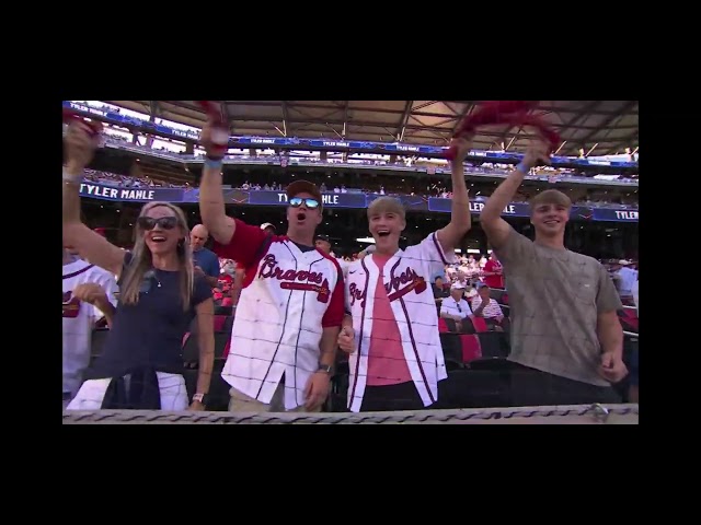 MLB Baseball on FS1 intro Los Angeles at Atlanta 