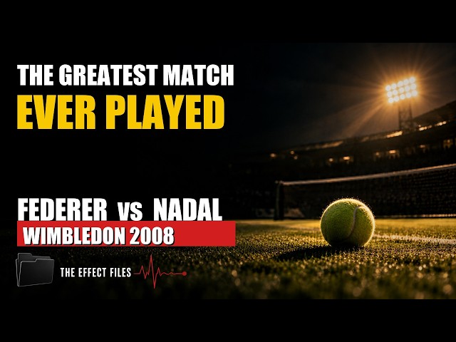 The Greatest Match Ever Played — Federer vs Nadal, Wimbledon 2008