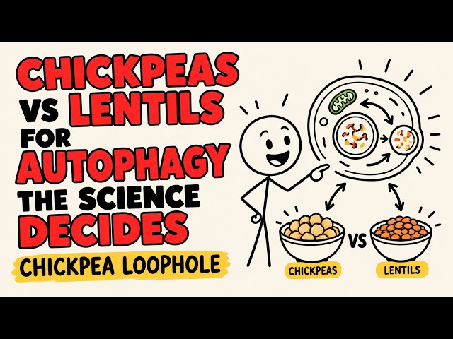 Chickpeas vs Lentils for Autophagy: The Science Decides | Chickpea Loophole